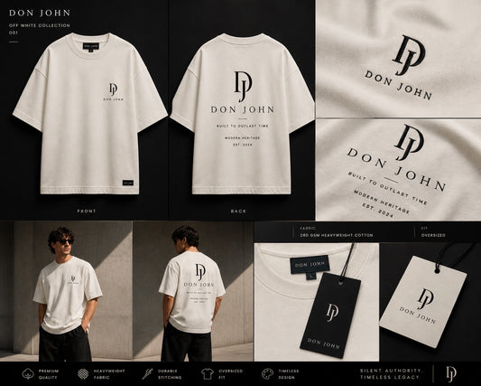 Clean oversized Silhouette T  Shirt